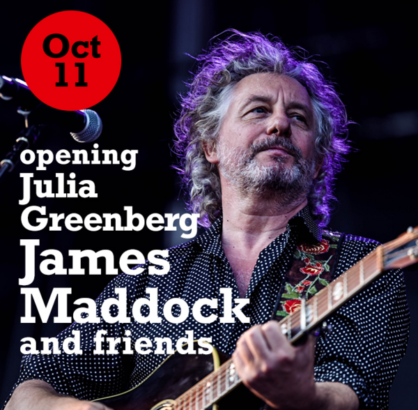 James Maddock October 11 2026