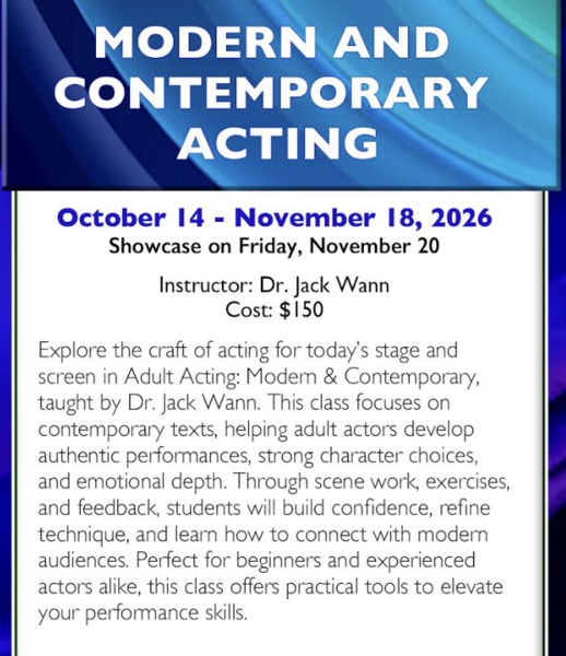 Modern and Contemporary Acting