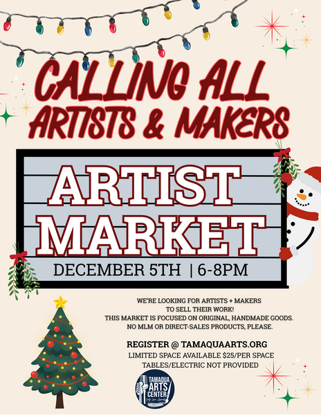 Artist Market - Vendor Registration