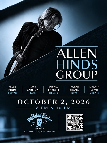 ALLEN HINDS GROUP artwork from The Baked Potato