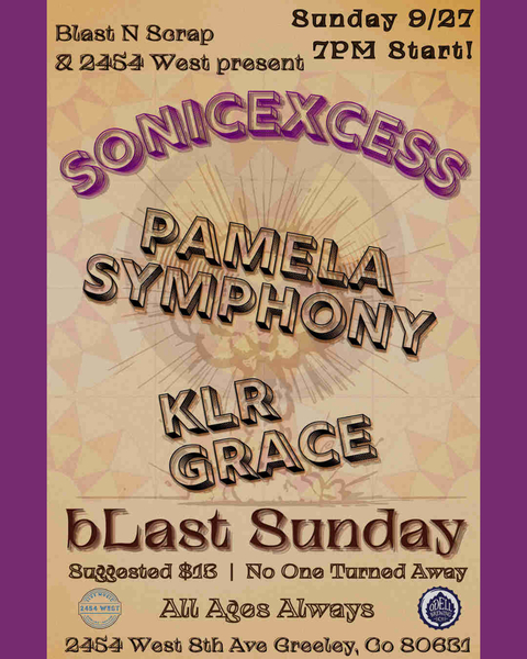 bLast Sunday w/ Sonicexcess, Pamela Symphony, & KLR Grace