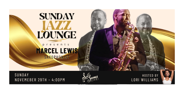 Saxophonist Marcel Lewis