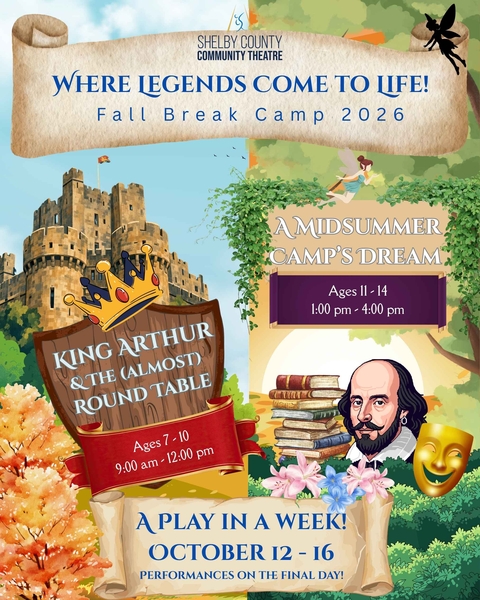 Fall Break Camp - Ages 11 - 14 - A Midsummer Camp's Dream