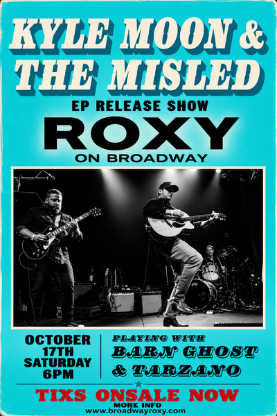 Kyle Moon & The Misled EP Release with Barn Ghost & Tarzano
