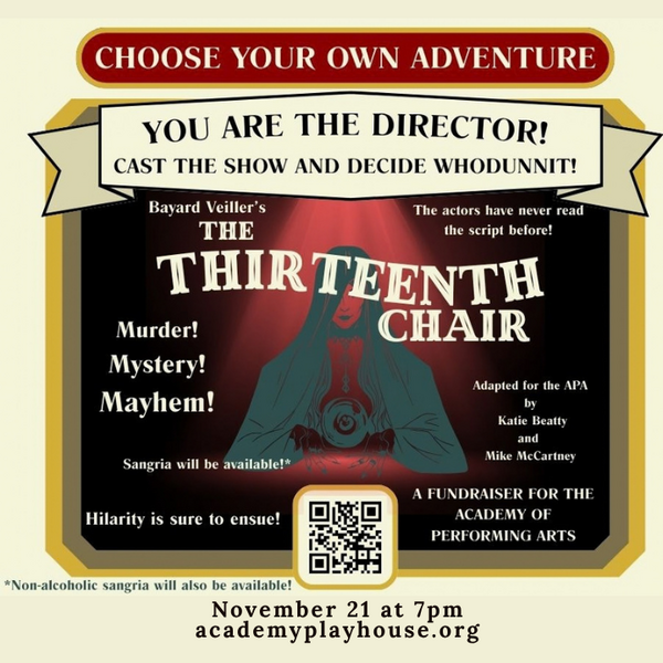 A Community to Die For:  The Thirteenth Chair