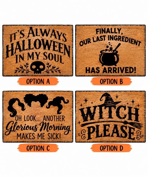 🎃Halloween Doormat Workshop