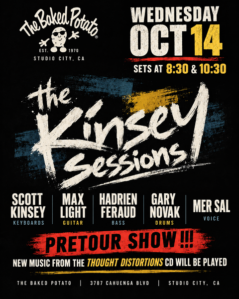 SCOTT KINSEY Sessions artwork from The Baked Potato