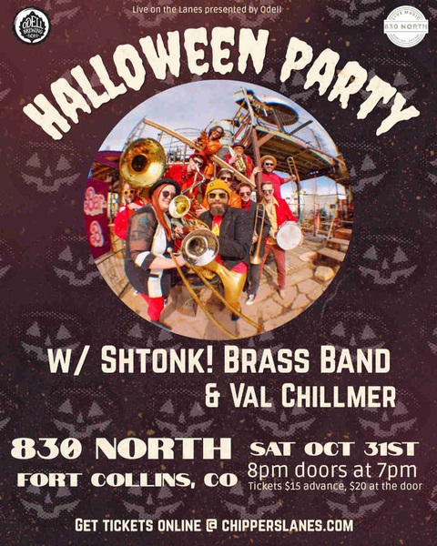 Halloween Party w/ Shtonk and Val Chilmer