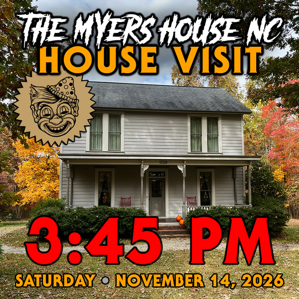 The Myers House NC - House Visit (Nov 14, 2026) 3:45 PM