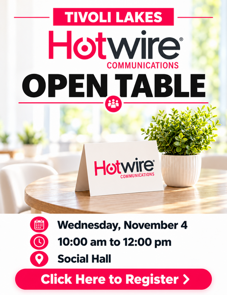Hotwire Open Table Event
