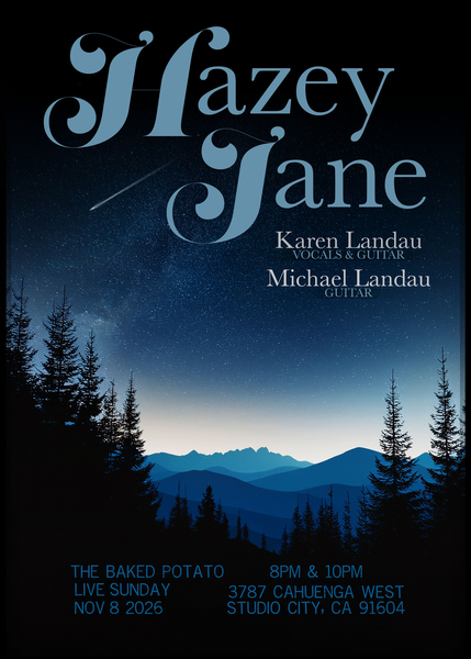 HAZY JANE artwork from The Baked Potato