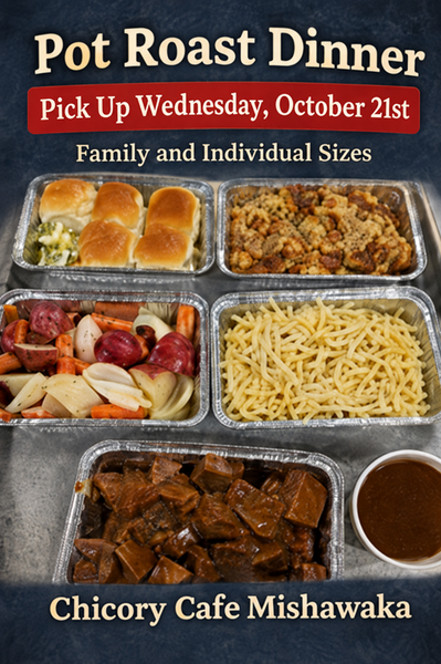 Pot Roast Dinner Drive Thru