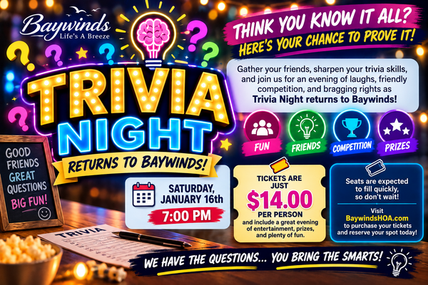 Trivia Night Returns!