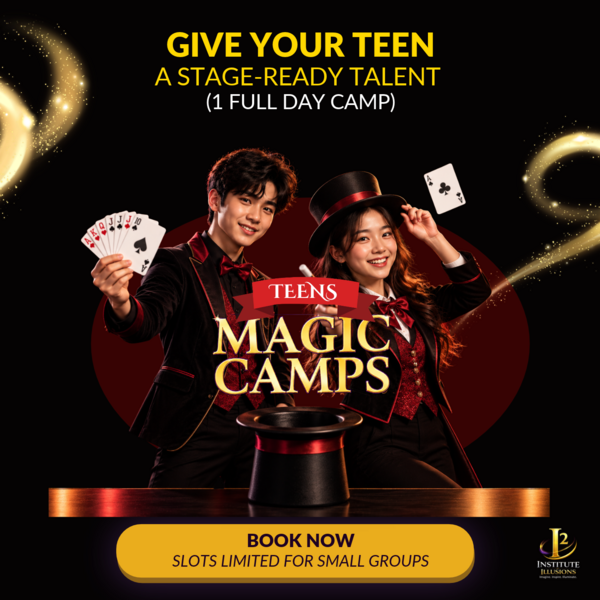 (Teen Magic Camp – Ages 13 - 18) 1-Full Day | Give Your Teen a Stage-Ready Talent