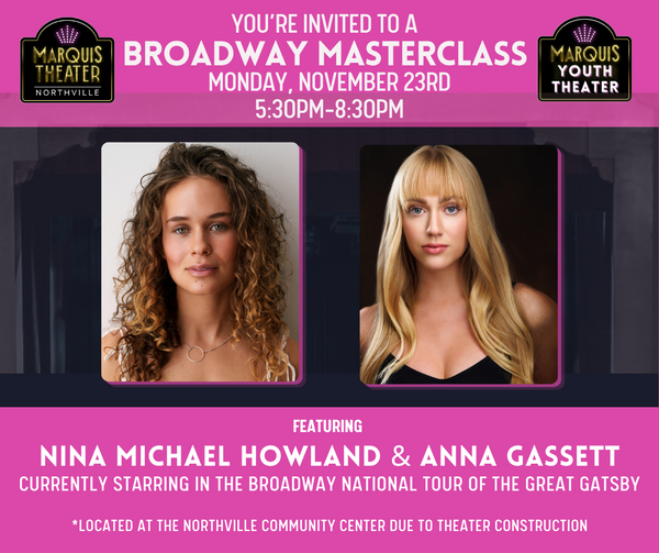 November Broadway Masterclass 