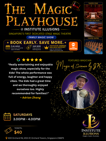 (Family Magic Show) The Magic Playhouse by Magic of Science by JK