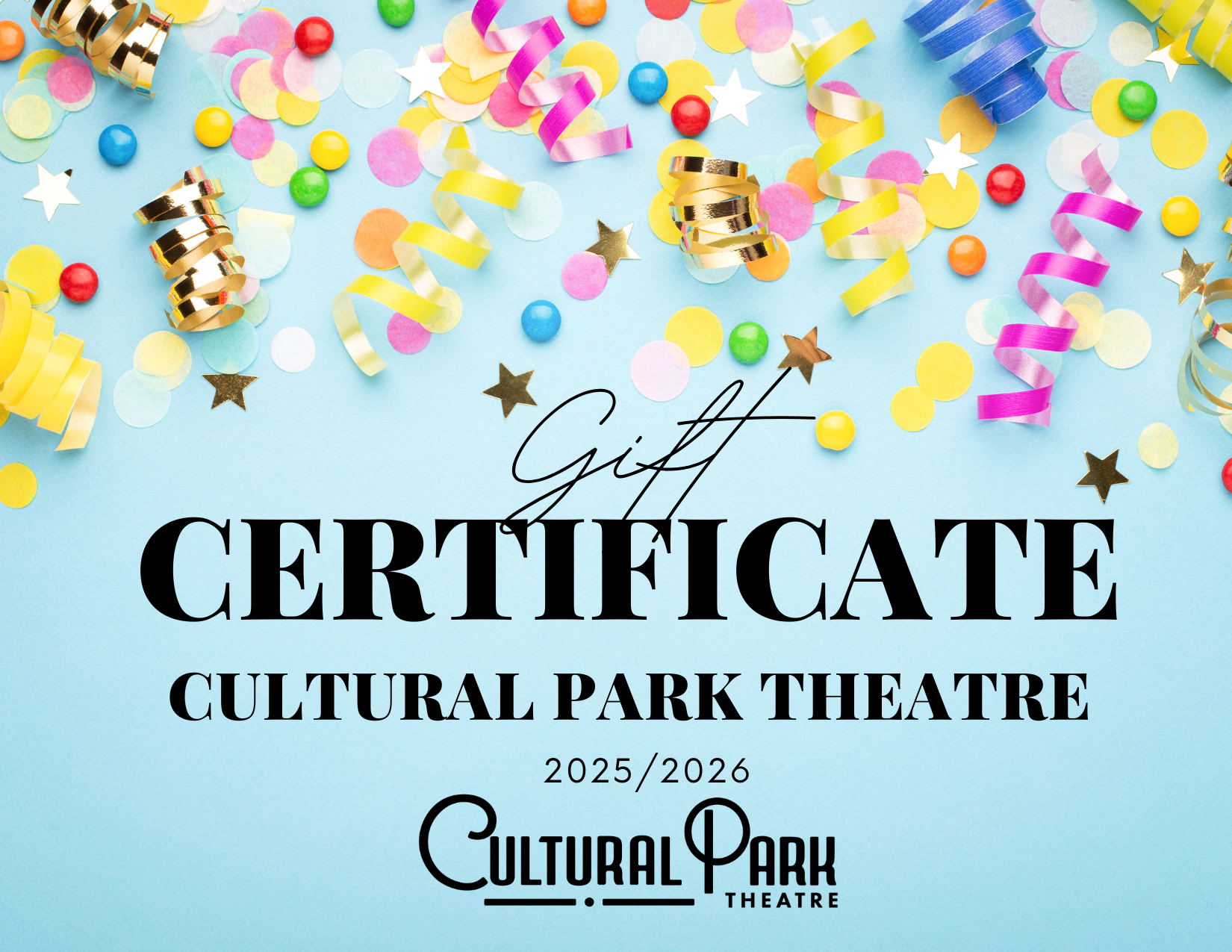 Gift certificate image