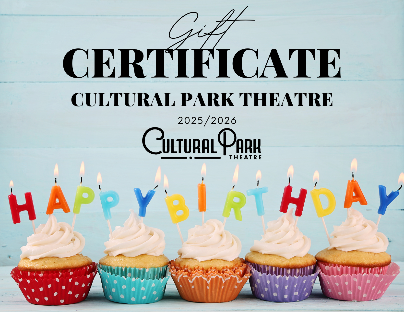 Gift certificate image