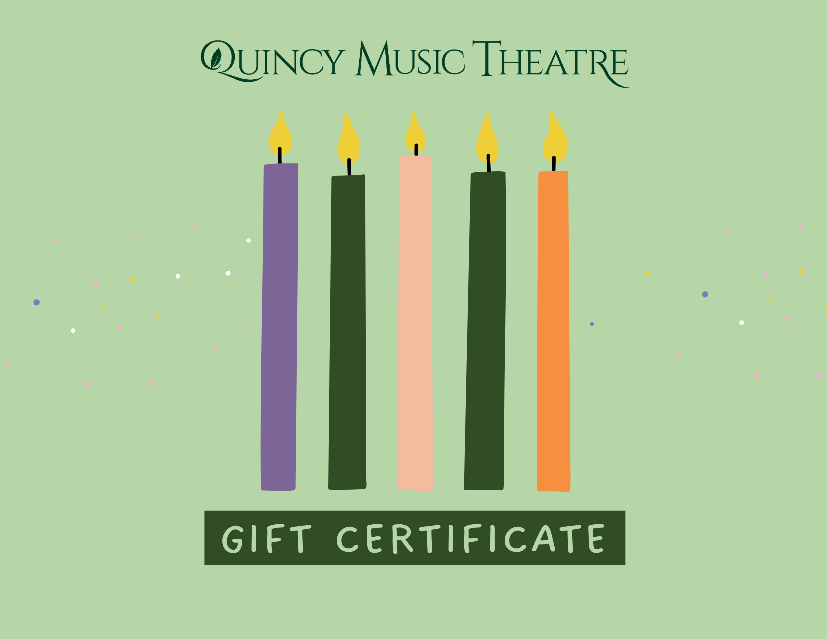 Gift certificate image