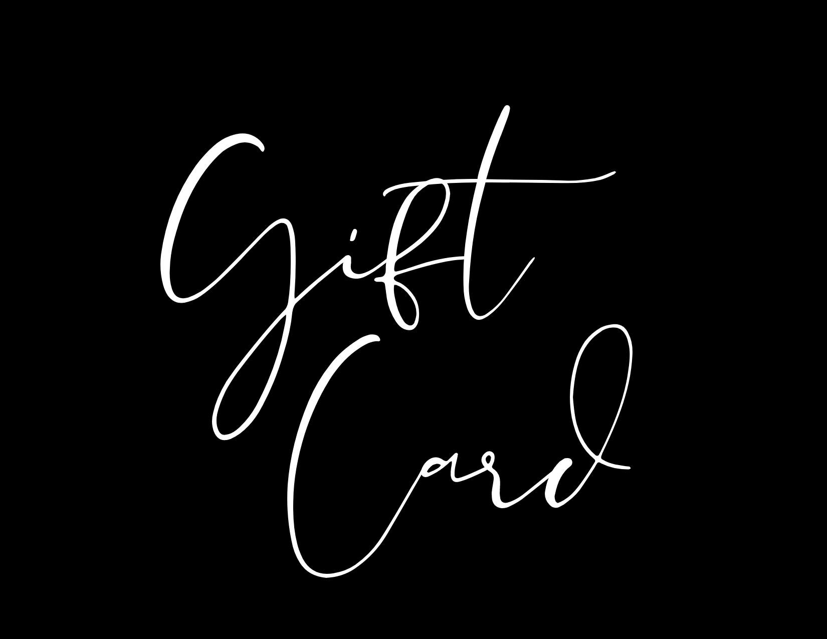 Gift certificate image