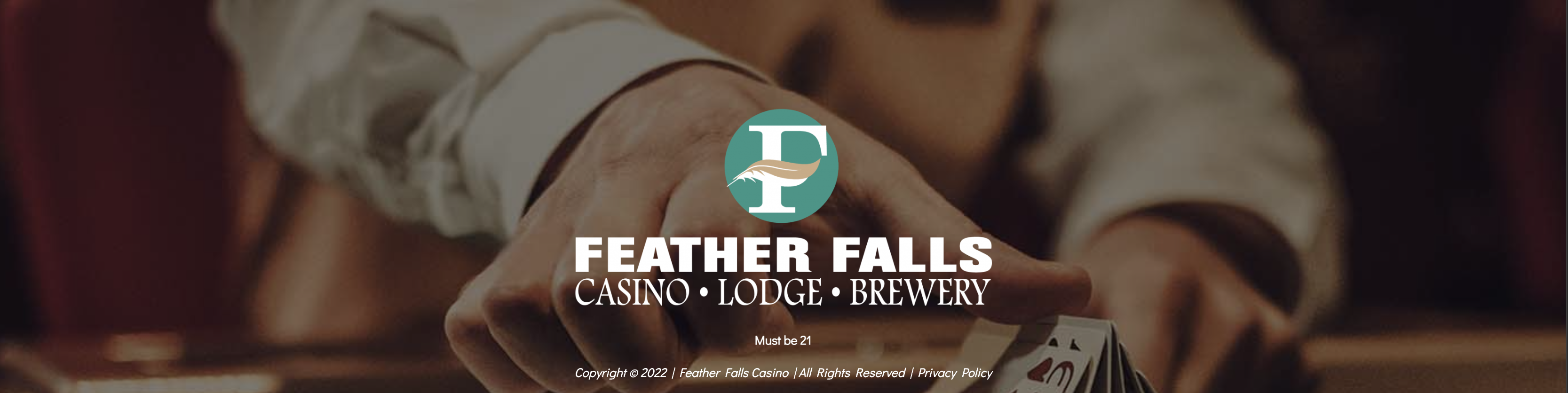 Feather Falls Casino footer