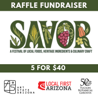 SAVOR Raffle Ticket 5 for $40