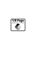 Playbill Advertising 1/8 Page - B&W