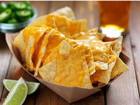 Classic Nacho Plate with Cheddar Cheese