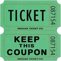 3 (three) Raffle Ticxets