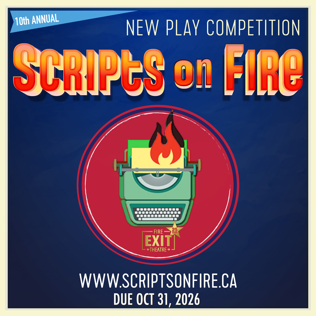 Scripts On Fire Submission Fee